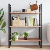 Wall Shelf Light Brown 80x40x2 cm Treated Solid Wood Oak