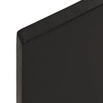 Wall Shelf Dark Brown 60x60x2 cm Treated Solid Wood Oak