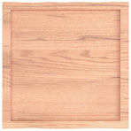 Table Top Light Brown 60x60x(2-4) cm Live Edge