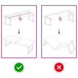Table Top Light Brown 140x50x(2-4)cm Treated Solid Wood Live Edge - 45-Degree Angle
