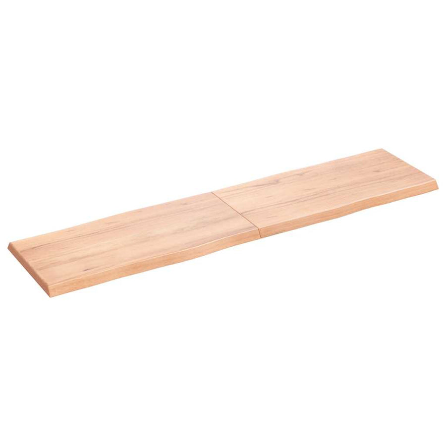 Table Top Light Brown 160x40x(2-4) cm Live Edge