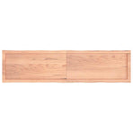 Table Top Light Brown 160x40x(2-4) cm Live Edge
