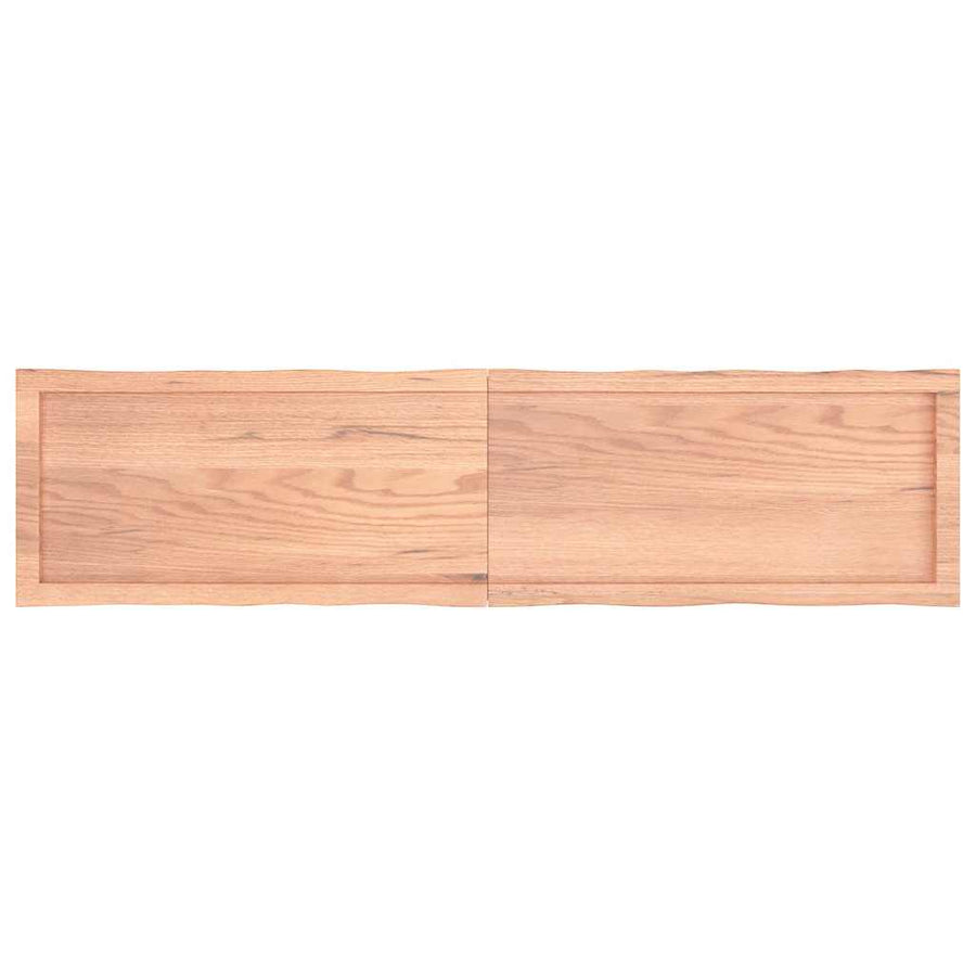 Table Top Light Brown 160x40x(2-4) cm Live Edge