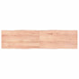 Table Top Light Brown 160x40x(2-4) cm Live Edge