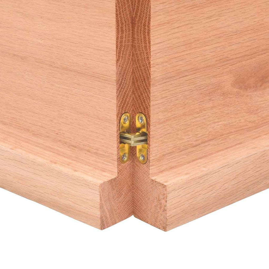 Table Top Light Brown 160x60x(2-4) cm Live Edge