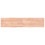 Table Top Light Brown 180x40x(2-4) cm Live Edge