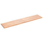 Table Top Light Brown 180x40x(2-4) cm Live Edge