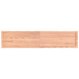 Table Top Light Brown 180x40x(2-4)cm Treated Solid Wood Live Edge