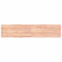 Table Top Light Brown 180x40x(2-4) cm Live Edge