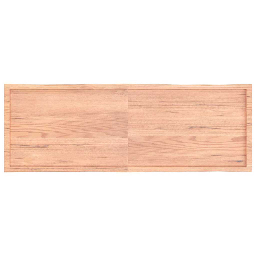 Table Top Light Brown 180x60x(2-4) cm Live Edge