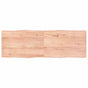 Table Top Light Brown 180x60x(2-4) cm Live Edge