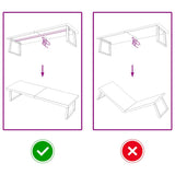 Table Top Light Brown 180x60x(2-6)cm Treated Solid Wood Live Edge - 45-Degree Angle