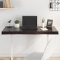 Table Top Dark Brown 100x40x(2-6) cm Live Edge