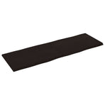 Table Top Dark Brown 180x60x(2-4) cm Live Edge