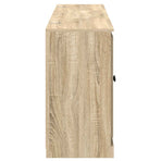 Sideboards 3 pcs Sonoma Oak Engineered Wood