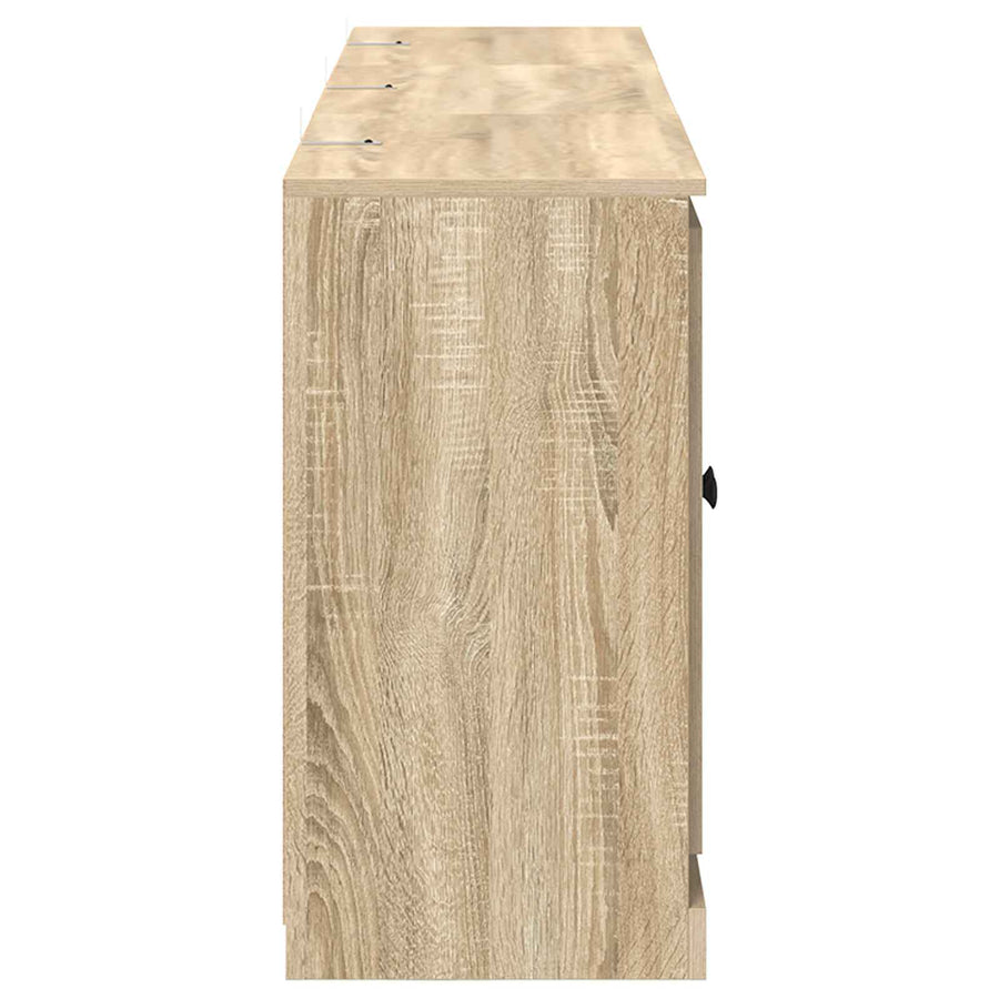 Sideboards 3 pcs Sonoma Oak Engineered Wood