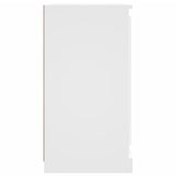 Sideboards 2 pcs White Engineered Wood