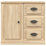 Sideboards 2 pcs Sonoma Oak Engineered Wood - 45-Degree Angle