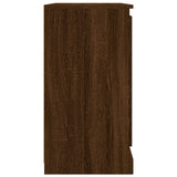 Sideboards 2 pcs Brown Oak Engineered Wood