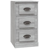 Sideboards 3 pcs Grey Sonoma Engineered Wood - Low Angle