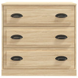 Sideboards 2 pcs Sonoma Oak Engineered Wood - Top-Down View