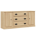 Sideboards 3 pcs Sonoma Oak Engineered Wood