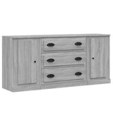 Sideboards 3 pcs Grey Sonoma Engineered Wood