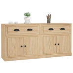 Sideboards 2 pcs Sonoma Oak Engineered Wood
