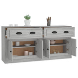 Sideboards 2 pcs Grey Sonoma Engineered Wood