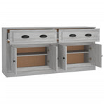 Sideboards 2 pcs Grey Sonoma Engineered Wood