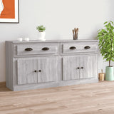 Sideboards 2 pcs Grey Sonoma Engineered Wood