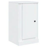 Sideboards 3 pcs High Gloss White Engineered Wood - Close-Up Angle
