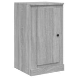 Sideboards 3 pcs Grey Sonoma Engineered Wood - Close-Up Angle