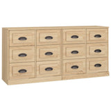 Sideboards 2 pcs Sonoma Oak Engineered Wood
