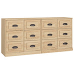 Sideboards 2 pcs Sonoma Oak Engineered Wood