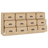Sideboards 2 pcs Sonoma Oak Engineered Wood - 45-Degree Angle