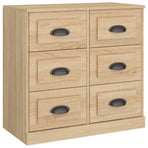Sideboards 2 pcs Sonoma Oak Engineered Wood