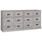 Sideboards 2 pcs Grey Sonoma Engineered Wood