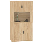 Highboard Sonoma Oak Engineered Wood