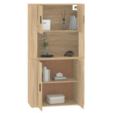 Highboard Sonoma Oak Engineered Wood