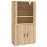 Highboard Sonoma Oak Engineered Wood