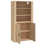 Highboard Sonoma Oak Engineered Wood