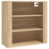 Highboard Sonoma Oak Engineered Wood - Low Angle