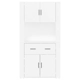 Highboard White Engineered Wood