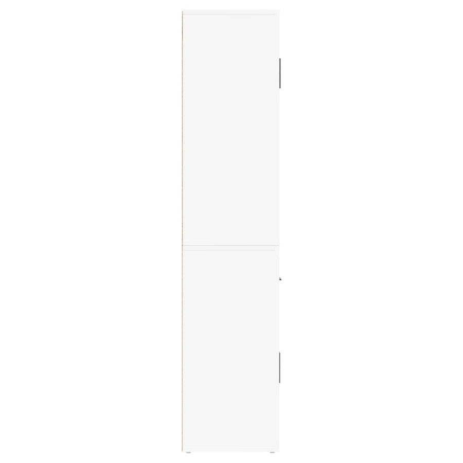 Highboard White Engineered Wood