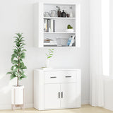 Highboard White Engineered Wood