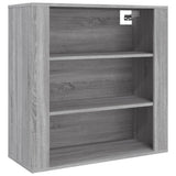 Highboard Grey Sonoma Engineered Wood
