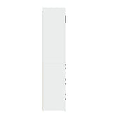 Highboard High Gloss White Engineered Wood - Extra Image