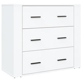 Highboard White Engineered Wood