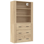 Highboard Sonoma Oak Engineered Wood